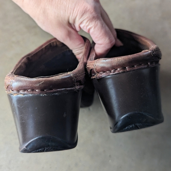 leather DANSKO clogs mules 40 9 - Picture 7 of 8